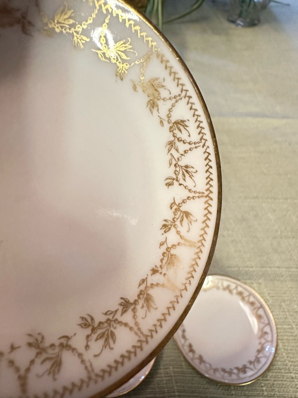 Haviland Limoges Schleiger 780 Butter Pats Gold Set of 3 - Picture 6 of 6